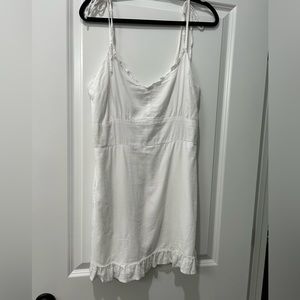 Abercrombie & Fitch White Linen Dress